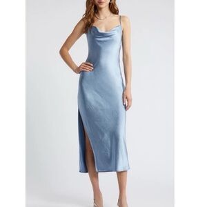 Open Edit satin dress